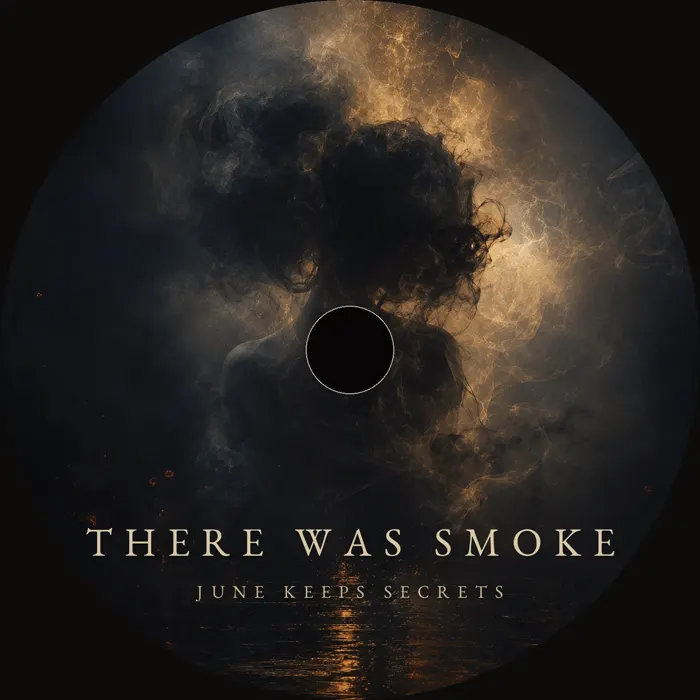 There Was Smoke CD disc art by June Keeps Secrets