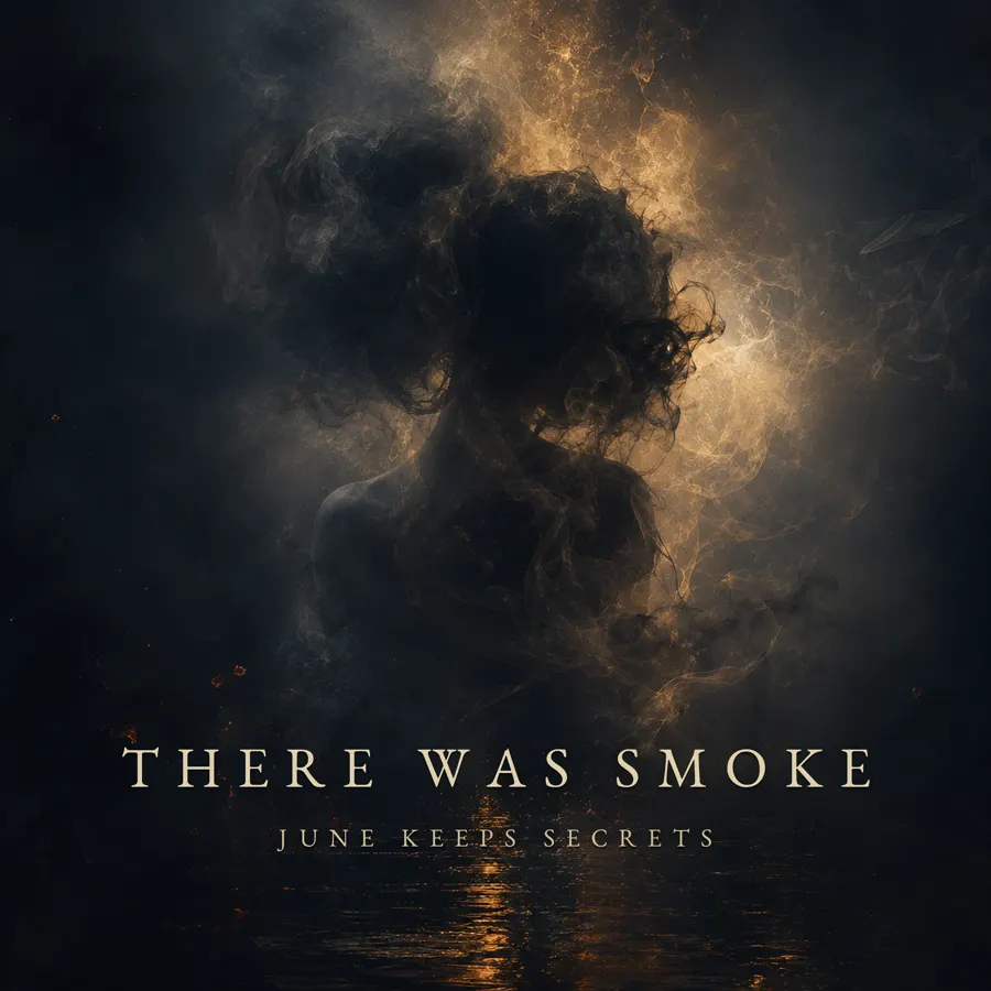 There Was Smoke cover art by June Keeps Secrets