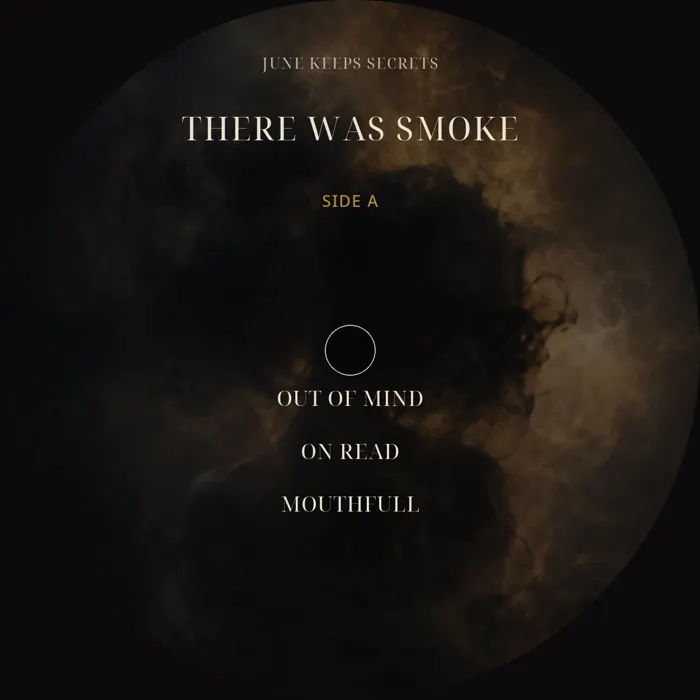 There Was Smoke vinyl label side A