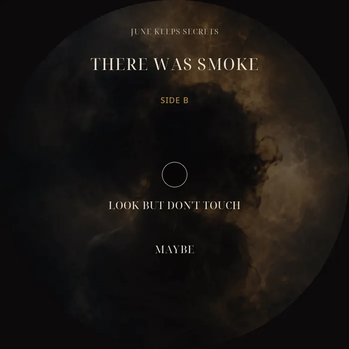 There Was Smoke vinyl label side B