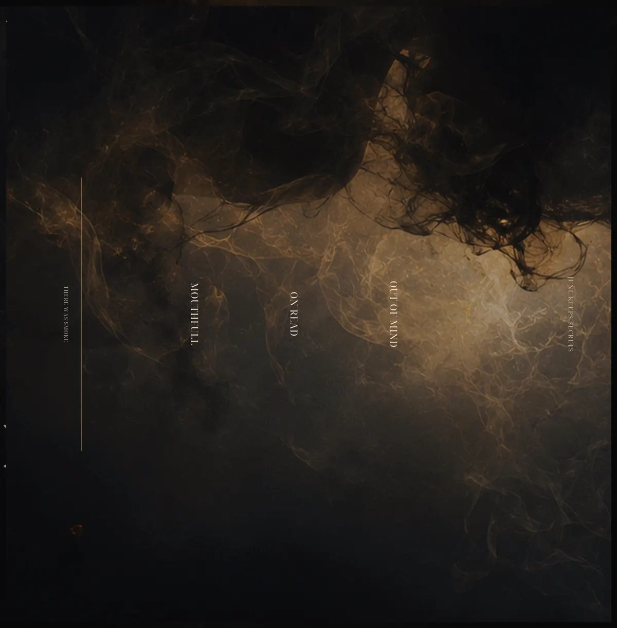 There Was Smoke vinyl inner sleeve side A artwork